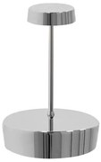 Επαναφορτιζόμενο Επιτραπέζιο Φωτιστικό LED Swap Mini H14,8 Φ10 Zafferano-LD1011C3-Χρώμιο LD1011C3
