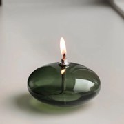 Λάμπα Λαδιού AURA Small Γυαλί Πράσινο Ø10,5 x H6 cm  METTE DITMER