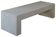 CONCRETE Πάγκος Cement Grey 150x40x40cm