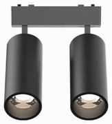 Σποτ Μαγνητικής Ράγας/Ράγας Ιμάντα 48V LED 2x9W Μαύρο 3CCT Arion-18SP-3 SunLight-ARION-18SP-3-Μαύρο ARION-18SP-3