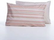 Μαξιλαροθήκη Quantro Beige Nef-Nef Homeware 52 X 72 100% Βαμβάκι