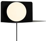 Απλίκα Φωτιστικό Τοίχου E14 25W IP20 Konchi Nordlux-2312931003-Μαύρο 2312931003
