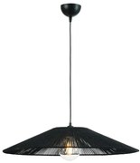 Κρεμαστό Φωτιστικό Οροφής E27 IP20 Σχοινί Arkolight-984-4/70-Μαύρο 984-4/70