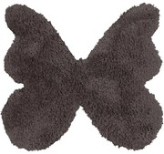 Παιδικό Χαλί ANTHRACITE SHADE BUTTERFLY 120 x 120 εκ.