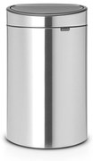 Brabantia 650527 Κάδος Απορριμμάτων 23+10L, Matt Steel Fingerprint Proof