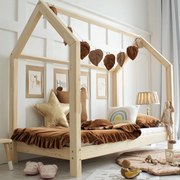 Κρεβάτι Παιδικό Montessori Classic σε Φυσικό  Ξύλο  90×200cm  Luletto (Δώρο 10% έκπτωση στο Στρώμα)