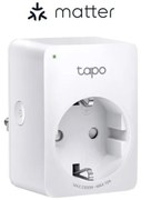 Έξυπνη Πρίζα Mini Σούκο Matter 10A Λευκό On/Off Tapo P100M TPTAPOP100M Tp-Link TPTAPOP100M