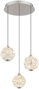 Φωτιστικό Κρεμαστό Globo Lighting VIRINA 16047-3HC 3000K