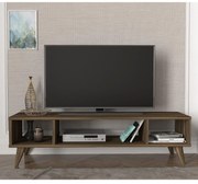 Έπιπλο Τηλεόρασης ArteLibre Samos Σκούρο Καφέ 120x35x40cm-14410050