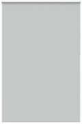 vidaXL Roller Blind Blackout ανοιχτό γκρι 165x210 cm Πλάτος υφάσματος