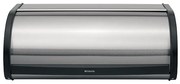 Brabantia 107851 Roll Top Ψωμιέρα με Καπάκι Πλαστική σε Ασημί