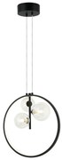 Φωτιστικό Οροφής Πολύφωτο Dimmable Zambelis 22064 Sandy Black