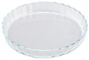 Estia Ταψί Τάρτας Crystal Γυάλινο Πυρίμαχο 30x4cm 2lt Στρογγυλό 01-10669