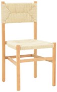Intrahome Καρέκλα Oarvine Intrahome φυσικό rubberwood-φυσικό σχοινί 46x52x88εκ | SKU: INTRAPA-374111153