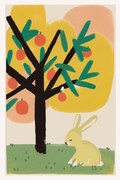 Εικονογράφηση Bunny Under Apple Tree, Treechild