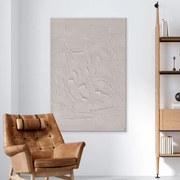 Γλυπτό τοίχου Whipped Τεχνητός Σοβάς 80x120 cm INCADO