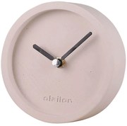 Ρολόι Επιτραπέζιο Saat 665CST1401 4x12cm Beige Aberto Design Τσιμέντο