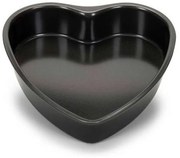 Φόρμα Aντικολλητική Καρδιά Classique 221.02843 20cm Black Patisse Stainless Steel