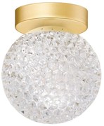 Φωτιστικό Οροφής - Τοίχου Diamond 4267200 11x13cm 1xG9 3W Gold Viokef Acrylic,Steel