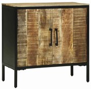 vidaXL Πλάι Καφέ 70 x 35 x 70 εκ. Μασίφ ξύλο μάνγκο