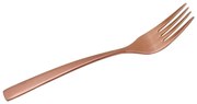Πιρούνι Γλυκού Durable (Σε 6Τμχ) 45.077.05 Rose Gold Cryspo Trio Stainless Steel