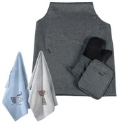 ΣΕΤ ΚΟΥΖΙΝΑΣ 5 ΤΕΜ. GUY LAROCHE - COOK SET ANTHRACITE