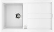 TEKA NOVA 45 B-TG 1B 1D Ένθετος Γρανιτένιος νεροχύτης Artic White Μ86xΠ51εκ