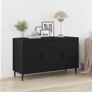 vidaXL Μπουφές Μαύρος Δρυς 100x36x60 εκ από Ξύλο
