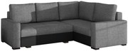 Γωνιακός καναπές Rona-Δεξιά-Γκρι - 240.00Χ165.00Χ90.00cm
