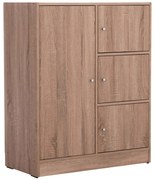 Ντουλάπι Matin HM2479.02 80x39,5x99,5cm Sonoma Μελαμίνη