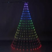 Epam Χταπόδι 252 LED RGB Υ210cm Με Προγράμματα Και Controller Πράσινο Καλώδιο XLSMART-252M/31V