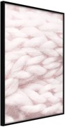 Αφίσα - Pale Pink Knit - 40x60 - Μαύρο - Χωρίς πασπαρτού