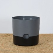 Γλάστρα Αυτοποτιζόμενη 5Lt (Φ20x18) Viomes Vita 760 Γκρι