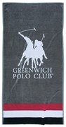 3867 ΠΕΤΣΕΤΑ ΘΑΛΑΣΣΗΣ 90Χ180 GREENWICH POLO CLUB ΓΚΡΙ-ΛΕΥΚΟ-ΚΟΚΚΙΝΟ