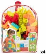 Παιχνίδι Kατασκευή Color Block 52 Τεμάχια (4 Μονάδες)