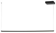 Φωτιστικό Οροφής LED Aca Atlantis ZM58LEDP100BK Black