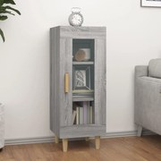 vidaXL Ντουλάπι Γκρι Sonoma 34,5x34x90 εκ. από Επεξεργασμένο Ξύλο