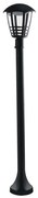 Φωτιστικό Δαπέδου Cloe LANT-CLOE/P1 12W Led 18,8x100cm Black Intec