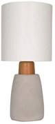 Επιτραπέζιο φωτιστικό Insight pakoworld Ε27 γκρι Φ22.8x50.8εκ