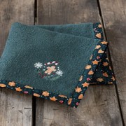 Πετσέτα Κουζίνας Χριστουγεννιάτικη Gingerbread Green - Red Nima 40x40cm