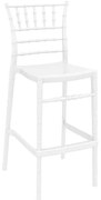 CHIAVARI 75εκ.ΣΚΑΜΠΟ(Σ4)GLOSSY WHITE