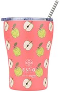 Ποτήρι - Θερμός Με Καλαμάκι Save The Aegean Apple Odyssey 01-22976 350ml Multi Estia