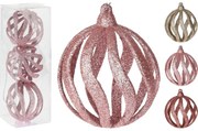ΜΠΑΛΑ ΜΕ GLITTER ΠΛΑΣΤΙΚΟ Φ8CM ΣΕΤ 3ΤΜΧ ΣΕ 3 ΧΡΩΜΑΤΑ