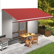 vidaXL Τεντόπανο Πορτοκαλί / Καφέ 600 x 300 εκ. από Καραβόπανο