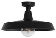 Φωτιστικό Οροφής US-GAS Μαύρο 86Χ37 31-1208 Heronia-31-1208-Μαύρο 31-1208