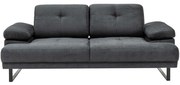 Καναπές - Κρεβάτι Διθέσιος Mustang 560ARE1519 199x99x83cm Anthracite