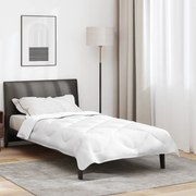 vidaXL Κουβέρτες & Κουβέρτες Λευκό 135 x 200 εκ. Μικροΐνες