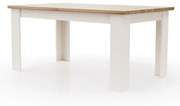 Τραπέζι Verne TO-VERNETABLE160 161(210)x90.8x74.5cm White-Natural