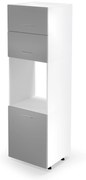 VENTO DP-60/214 high cargo cabinet, color: white / light grey DIOMMI V-UA-VENTO-DP-60/214-J.POPIEL