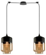 Φωτιστικό Οροφής  SE21-HN-18-30-BL2+ GABY Honey Glass Pendant+ - 51W - 100W - 77-8794